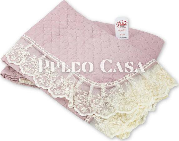 Trapuntino-copriletto-matrimoniale-2-piazze-nazareno-gabrielli-elegance-in-cotone-con-applicazioni-in-pizzo-260x260-cm
