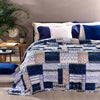 Trapuntino Copriletto Trapuntato Caleffi Dakota per Letto Singolo 1 Piazza 170x260 Cm Colori Blu E Corallo Microfibra Casa e cucina/Tessili per la casa/Biancheria da letto/Copriletti La Bottega del Risparmio - Bari, Commerciovirtuoso.it