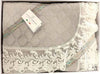 Trapuntino copriletto trapuntato matrimoniale con applicazioni tulle e macrame' federica nazareno gabrielli Casa e cucina/Tessili per la casa/Biancheria per la cameretta/Trapunte e copriletti Puleo Casa - Palermo, Commerciovirtuoso.it