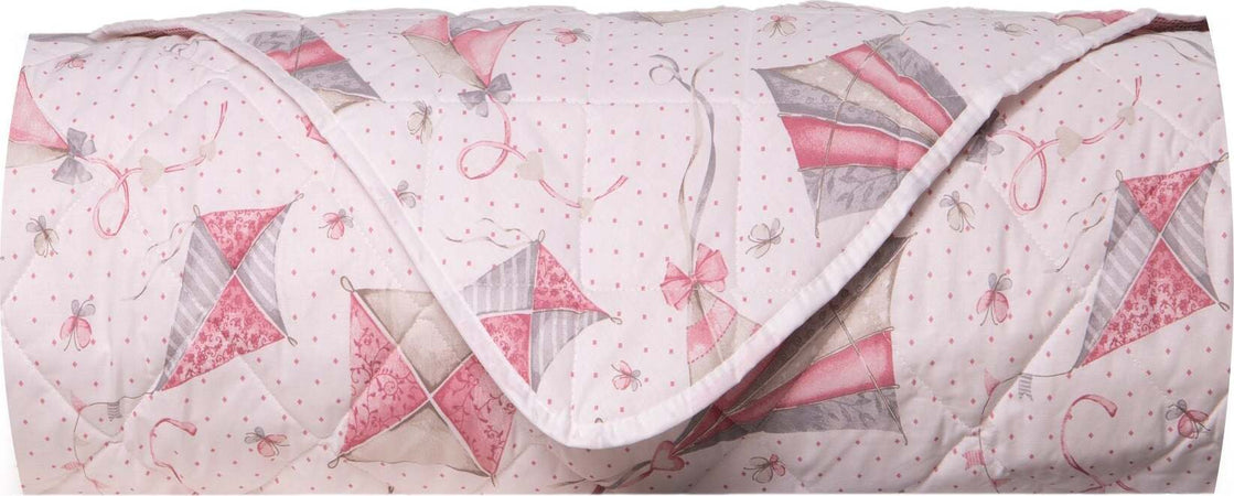 Trapuntino Leggero Copriletto In Puro Cotone Aquiloni Rosa Casa e cucina/Tessili per la casa/Biancheria da letto/Coperte e trapunte/Trapunte Smartdecohome - Sesto San Giovanni, Commerciovirtuoso.it