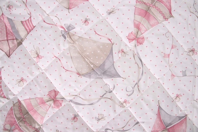 Trapuntino Leggero Copriletto In Puro Cotone Aquiloni Rosa Casa e cucina/Tessili per la casa/Biancheria da letto/Coperte e trapunte/Trapunte Smartdecohome - Sesto San Giovanni, Commerciovirtuoso.it