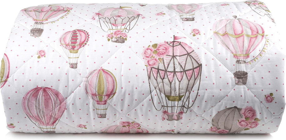 Trapuntino Leggero Copriletto in Puro Cotone Mongolfiere Rosa Made in Italy Diverse Misure per Letto Matrimoniale, Singolo, Una Piazza E Mezza Casa e cucina/Tessili per la casa/Biancheria da letto/Coperte e trapunte/Trapunte Smartdecohome - Sesto San Giovanni, Commerciovirtuoso.it