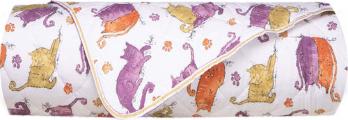 Trapuntino Leggero per Letto Copriletto in 100% Puro Cotone Made in Italy Fantasia Gatti Arancione Casa e cucina/Tessili per la casa/Biancheria da letto/Coperte e trapunte/Trapunte Smartdecohome - Sesto San Giovanni, Commerciovirtuoso.it