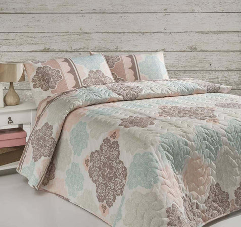 TRAPUNTINO MATRIMONIALE IN MISTO COTONE ANDALUCIA Casa e cucina/Tessili per la casa/Biancheria da letto/Coperte e trapunte/Trapunte Scontolo.net - Potenza, Commerciovirtuoso.it