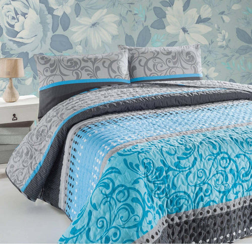 TRAPUNTINO SINGOLO IN MISTO COTONE MIRANDA 90 G/M²M Casa e cucina/Tessili per la casa/Biancheria da letto/Coperte e trapunte/Trapunte Scontolo.net - Potenza, Commerciovirtuoso.it