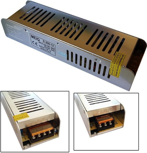 Trasformatore Alimentatore Stabilizzato Slim 220v-12v 16 A 200w Trimmer 16 A Casa, arredamento e bricolage > Illuminazione da interno > LED e Trasformatori Trade Shop italia - Napoli, Commerciovirtuoso.it