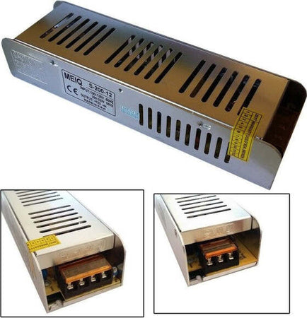 Trasformatore-Alimentatore-Stabilizzato-Slim-220v-12v-16-A-200w-Trimmer-16-A