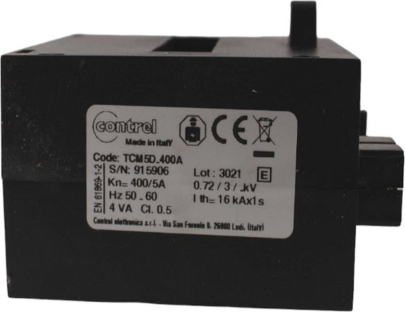 Trasformatore-amperometrico-400/5A-4VA-CL.0.5-Contrel