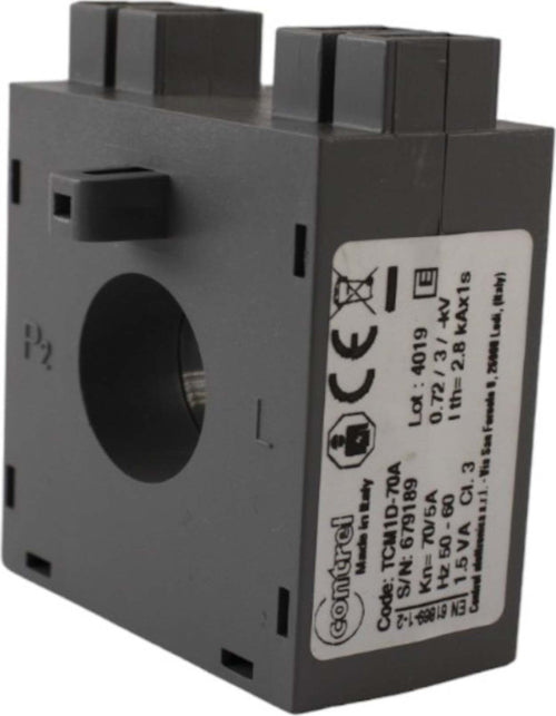 Trasformatore-amperometrico-70/5A-CL.3-1.5VA-Contrel
