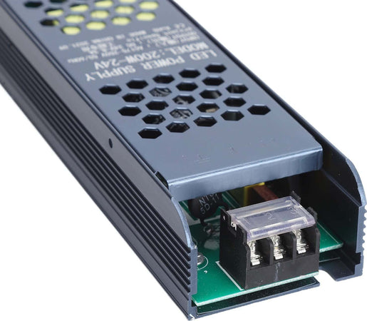 Trasformatore Dc 24v slim 8.3A Regolato da 200W Driver di Alimentazione LED Ac175-250v Fai da te/Materiale elettrico/Trasformatori Zencoccostore - Formia, Commerciovirtuoso.it