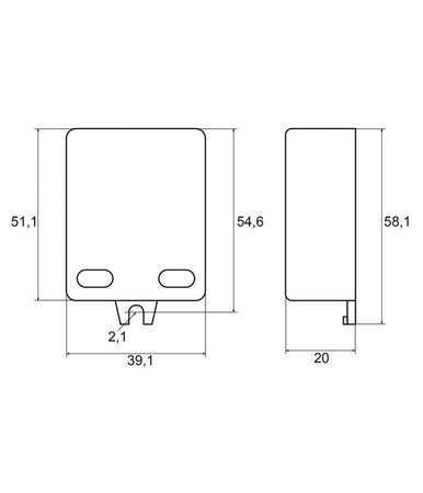 Trasformatore Led Driver Alimentatore Bianco 10 W 13-20 V 500 Ma Lampade Strisce
