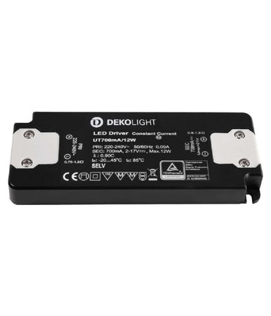 Trasformatore Led Driver Alimentatore Slim 12 W 2-17v 700ma Lampade Strisce 230v