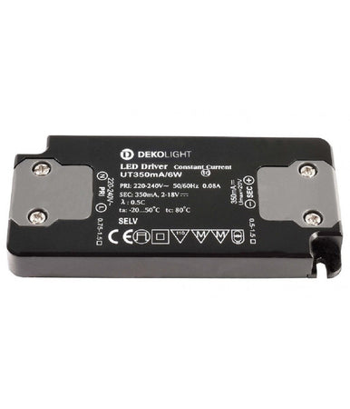 Trasformatore Led Driver Alimentatore Slim 6w 2-18v 350ma Strisce Led Fari 230v