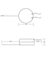 Trasformatore Led Driver Mini Alimentatore Luci Strisce 8 Watt 6v-12v 700ma 230v