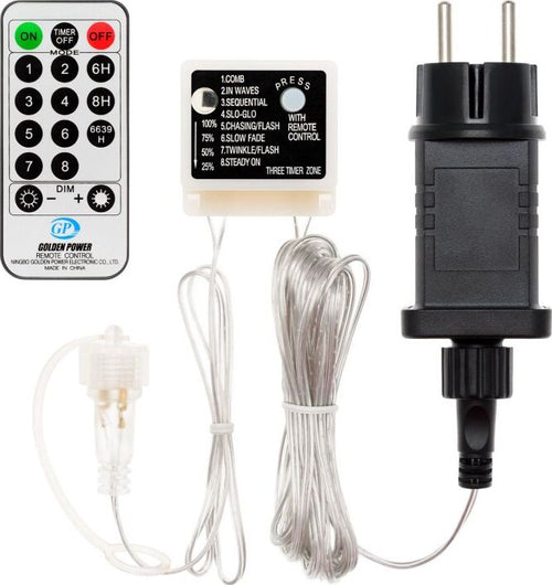 Trasformatore per tenda luminosa SMART Connect con timer fino a 12 mt Illuminazione/Illuminazione per esterni/Accessori/Trasformatori a bassa intensità MagiediNatale.it - Altamura, Commerciovirtuoso.it