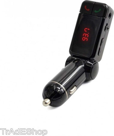 TRASMETTITORE BLUETOOTH VIVAVOCE CON DISPLAY FM LETTORE MP3 USB MODULATORE AUTO Elettronica/Elettronica per veicoli/Accessori/Accessori audio e video/Bluetooth Kit Trade Shop italia - Napoli, Commerciovirtuoso.it