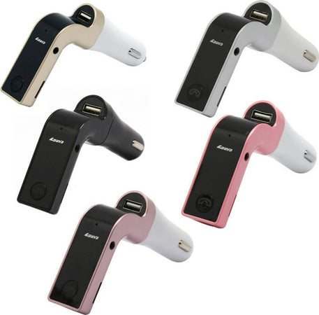 Trasmettitore-fm-per-auto-con-bluetooth-ingresso-aux-slot-scheda-sd-e-porta-usb-installazione-nell'accendisigari