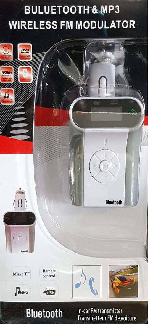 TRASMETTITORE VIVAVOCE DISPLAY FM BLUETOOTH MP3 MICROSD MODULATORE USB AUTO X5 Elettronica/Elettronica per veicoli/Accessori/Accessori audio e video/Bluetooth Kit Trade Shop italia - Napoli, Commerciovirtuoso.it
