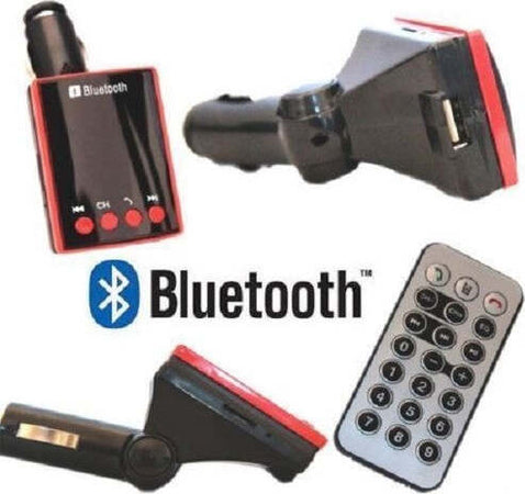 Trasmettitore Vivavoce Display Fm Bluetooth Mp3 Usb Aux Microsd Telecomando 8901 Elettronica/Elettronica per veicoli/Accessori/Accessori audio e video/Bluetooth Kit Trade Shop italia - Napoli, Commerciovirtuoso.it