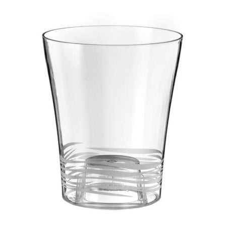 Vaso cilindro "Orchidea Clear" da esterno e giardino per piante e fiori