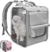 Trasportino-A-Zaino-Gatto-Borsa-Zaino-Impermeabile-Trasporto-Viaggio-Per-Cane