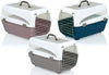 Trasportino In Plastica Voyager Open Per Cani Di Piccola Taglia E Gatti Prodotti per animali domestici/Cani/Trasportini e accessori da viaggio/Borse Trade Shop italia - Napoli, Commerciovirtuoso.it