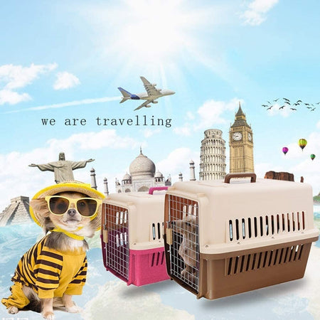 Trasportino Per Animali Gatto Cane Borsa Viaggi Portatile Traspirante 81x60x59cm Prodotti per animali > Prodotti per Cani > Trasportini Trade Shop italia - Napoli, Commerciovirtuoso.it