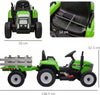 Trattore-Elettrico-per-Bambini-3-6-Anni-con-Rimorchio-Rimovibile,-Batteria-12V-e-Telecomando,-Verde-RG1370-281V90GNRG1