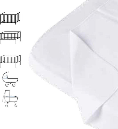 Traversa doppiata per Lettino cm 60x100 Picci Bianco Casa e cucina/Tessili per la casa/Biancheria per culle e lettini/Protezioni materasso/Protezioni materasso da lettino con sbarre La Casa Del Bebè - Napoli, Commerciovirtuoso.it