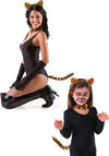 Travestimento Da Tigrotta Con Cerchietto E Orecchie Da Tigrotta Coda E Papillon Giochi e giocattoli/Giochi d'imitazione e accessori di travestimento/Costumi e travestimenti/Bambini Kondorama - Martinsicuro, Commerciovirtuoso.it