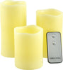 TRE CANDELE LED SENZA FIAMMA VERA CERA CON TELECOMANDO EFFETTO CANDELA ACCESA Illuminazione/Illuminazione per interni/Illuminazione speciale/Candele LED Trade Shop italia - Napoli, Commerciovirtuoso.it