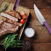 Trebbon Set Tagliere + Coltello Da Cucina Tagliere in Bambù Fondo Antiscivolo Con Coltello Chef Lame Acciaio Inox Casa e cucina/Utensili da cucina/Taglieri Puleo Casa - Palermo, Commerciovirtuoso.it