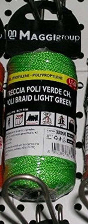 TRECCIA-IN-POLIPROPILENE-1,7MM-X-50MT-MAGGI-GROUP-Verde-Chiaro