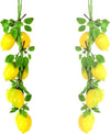 Treccia-Limoni-Frutta-Finta-Artificiale-Composizione-Banco-Limone-Agrumi