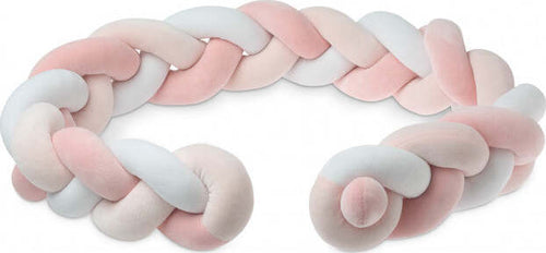 TRECCIA PROTETTIVA PER LETTINO E CULLA IN ROSA 1,50M Casa e cucina/Arredamento/Cameretta bambini/Lettini per neonati e bambini/Baby-nest La Casa Del Bebè - Napoli, Commerciovirtuoso.it
