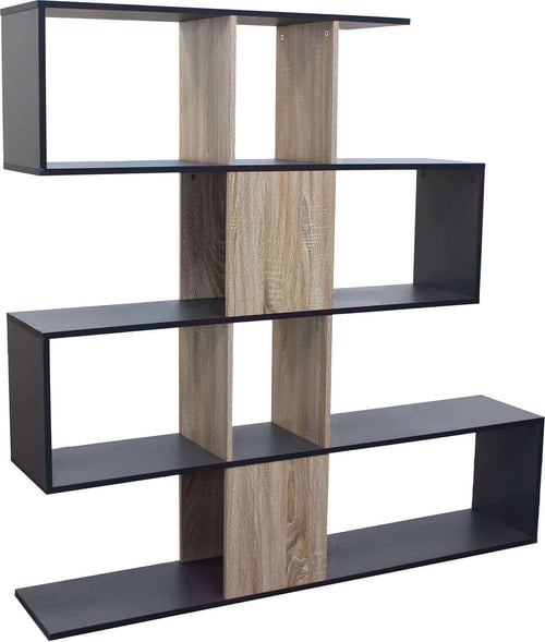TREE---libreria-moderna-di-design-in-legno-Antracite-Milani-Home