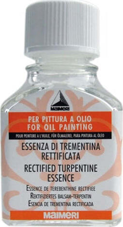 Trementina rettificata - 75 ml - Maimeri [multipack] 3 pezzi Giochi e giocattoli/Attività creative/Accessori per disegnare e colorare/Pittura/Acquarelli Eurocartuccia - Pavullo, Commerciovirtuoso.it