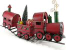 Trenino natalizio rosso con 3 vagoni su rotaie decorazione per interno da 62 cm Casa e cucina/Decorazioni per interni/Addobbi e decorazioni per ricorrenze/Decorazioni natalizie/Schiaccianoci MagiediNatale.it - Altamura, Commerciovirtuoso.it