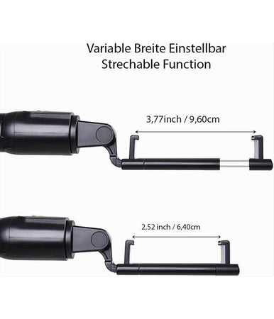Treppiede 3in1 Selfie Stick Bluetooth Asta Estensibile Con Telecomando Portatile