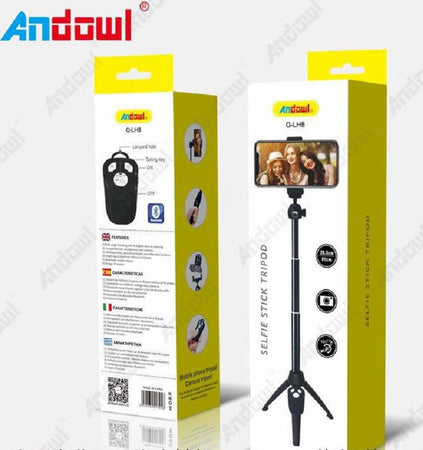 Treppiedi Per Selfie Stick Per Cellulare Telecamera Controller Bluetooth Q-lh8 Elettronica/Cellulari e accessori/Accessori/Accessori per foto e video/Treppiedi Trade Shop italia - Napoli, Commerciovirtuoso.it
