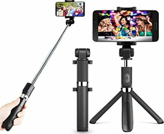 Treppiedi Per Selfie Stick Per Cellulare Telecamera Controller Bluetooth Q-lh8 Elettronica/Cellulari e accessori/Accessori/Accessori per foto e video/Treppiedi Trade Shop italia - Napoli, Commerciovirtuoso.it