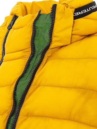 Peuterey Giubbino Imbottito con Zip Nere da uomo