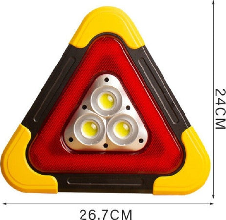 Triangolo Per Emergenza Stradale A Led Strobo Ricarica Solare Usb 30w 24x26 Cm Auto e Moto/Accessori per auto/Accessori di emergenza/Triangoli di segnalazione Trade Shop italia - Napoli, Commerciovirtuoso.it