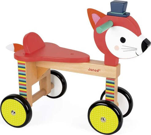 Triciclo-4-Ruote-Janod-Baby-Forest-Volpe