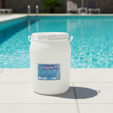 Tricloro Granulare 90% 25 Kg Per Piscina Mantenimento Acqua Lenta Dissoluzione A.S Distribuzione