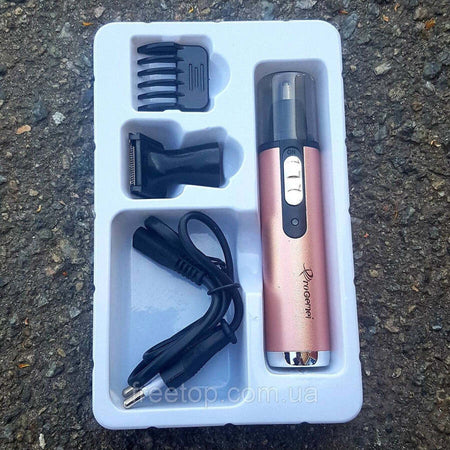 Trimmer-Gm3112-2in1-Rifinitore-Regolatore-Per-Naso-Orecchie-Batteria-Ricaricabile