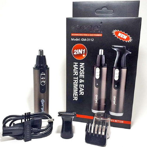 Trimmer Gm3112 2in1 Rifinitore Regolatore Per Naso Orecchie Batteria Ricaricabile Salute e Bellezza > Depilazione e rasatura > Rasoi e Tagliacapelli Trade Shop italia - Napoli, Commerciovirtuoso.it