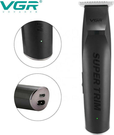 Trimmer Regolabarba Elettrico Professionale Ricaricabile Vgr V-229 Senza Fili Salute e Bellezza > Depilazione e rasatura > Rasoi e Tagliacapelli Trade Shop italia - Napoli, Commerciovirtuoso.it