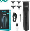 Trimmer-Regolabarba-Elettrico-Professionale-Ricaricabile-Vgr-V-229-Senza-Fili