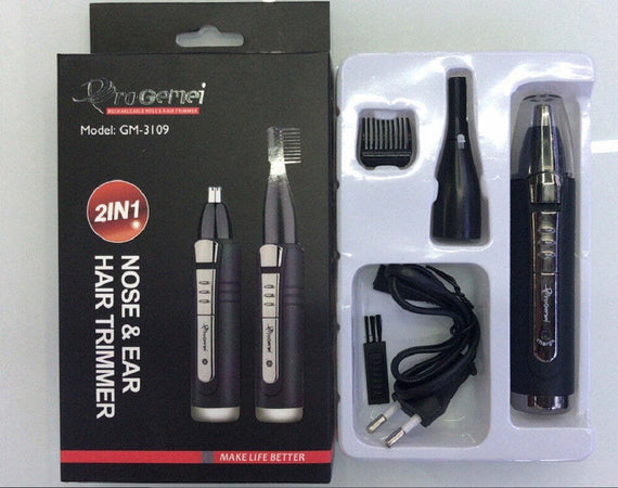 Trimmer Rifinitore 2 In 1 Elettrico Batteria Ricaricabile Per Barba Naso Gm-3109 Salute e Bellezza > Depilazione e rasatura > Rasoi e Tagliacapelli Trade Shop italia - Napoli, Commerciovirtuoso.it